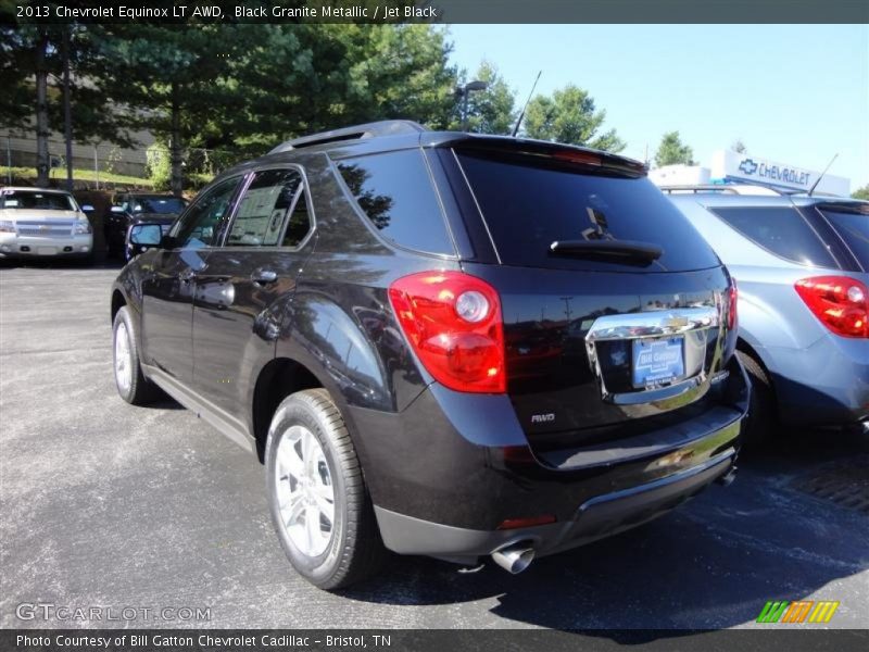 Black Granite Metallic / Jet Black 2013 Chevrolet Equinox LT AWD