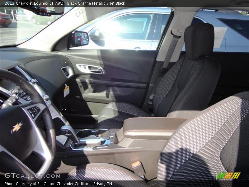 Black Granite Metallic / Jet Black 2013 Chevrolet Equinox LT AWD