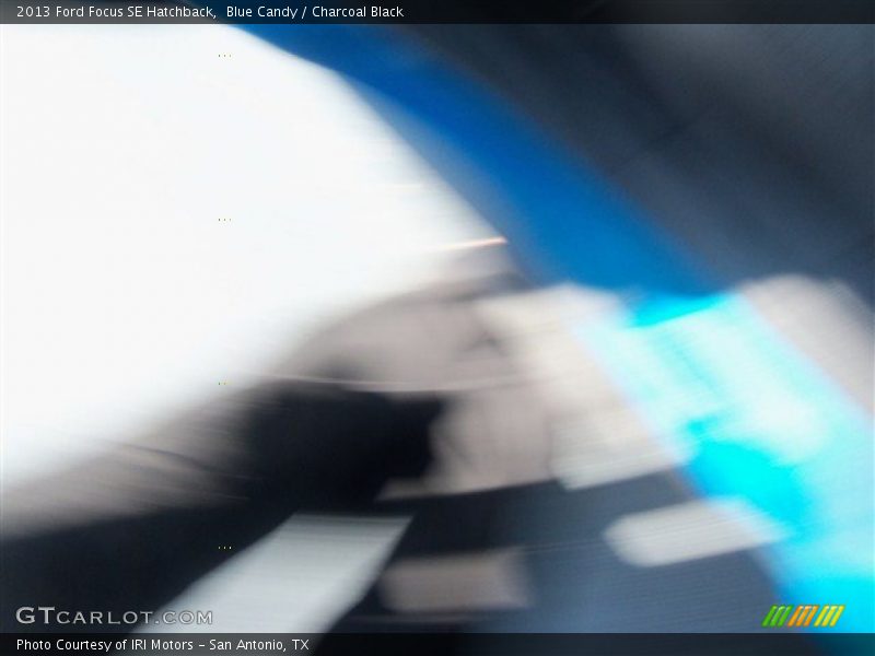 Blue Candy / Charcoal Black 2013 Ford Focus SE Hatchback