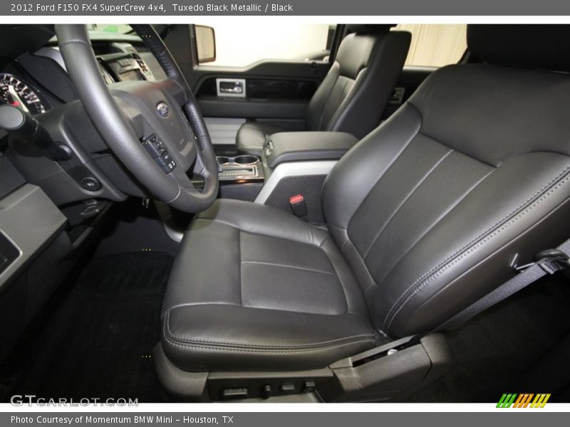 Tuxedo Black Metallic / Black 2012 Ford F150 FX4 SuperCrew 4x4