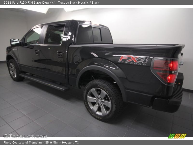 Tuxedo Black Metallic / Black 2012 Ford F150 FX4 SuperCrew 4x4