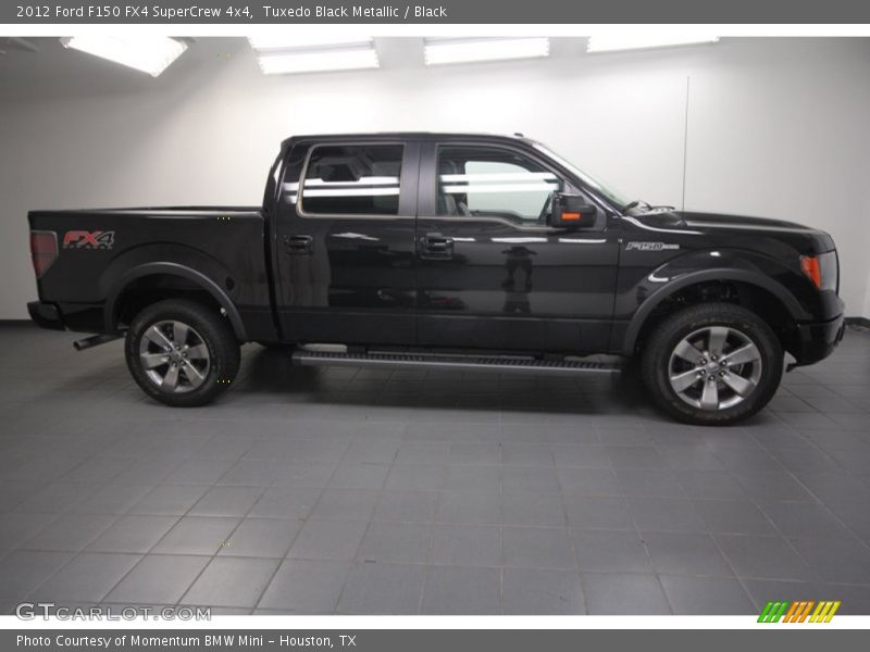 Tuxedo Black Metallic / Black 2012 Ford F150 FX4 SuperCrew 4x4