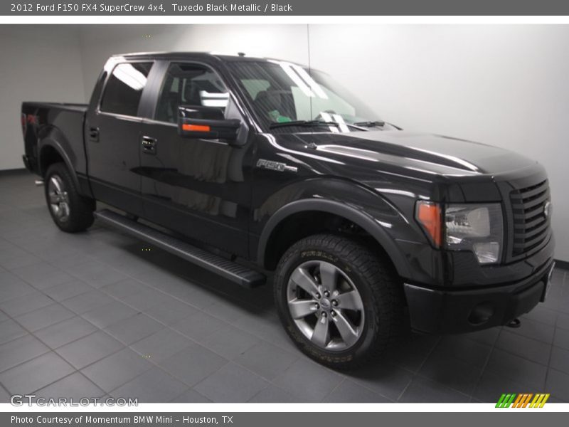 Tuxedo Black Metallic / Black 2012 Ford F150 FX4 SuperCrew 4x4