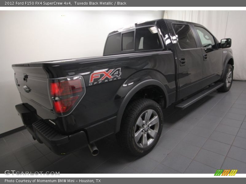 Tuxedo Black Metallic / Black 2012 Ford F150 FX4 SuperCrew 4x4