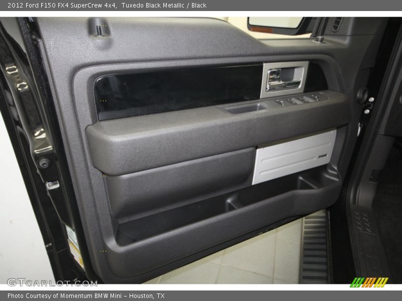 Tuxedo Black Metallic / Black 2012 Ford F150 FX4 SuperCrew 4x4
