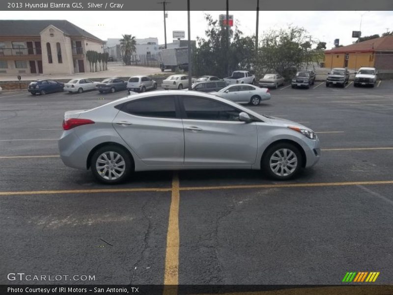 Silver / Gray 2013 Hyundai Elantra GLS