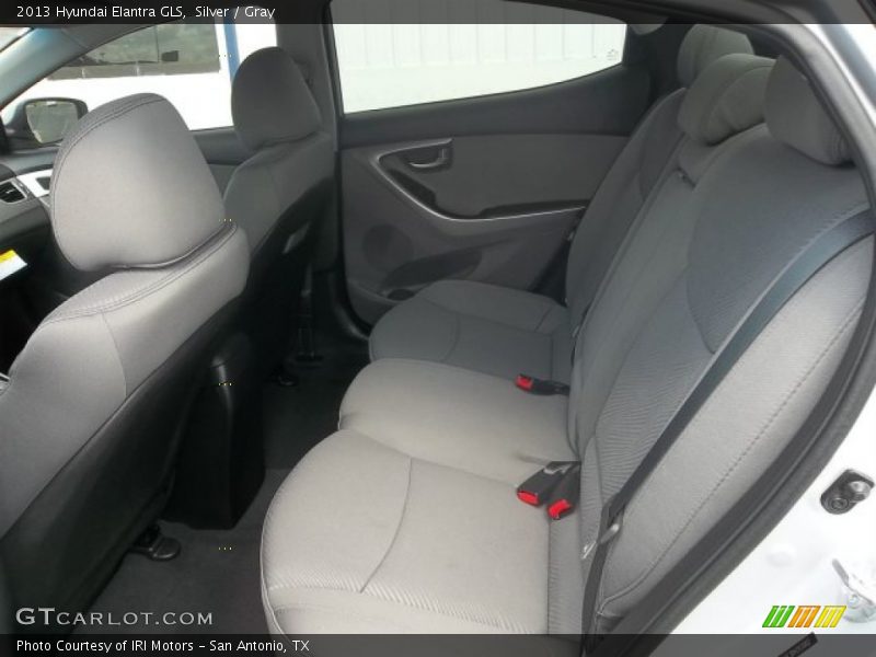 Silver / Gray 2013 Hyundai Elantra GLS