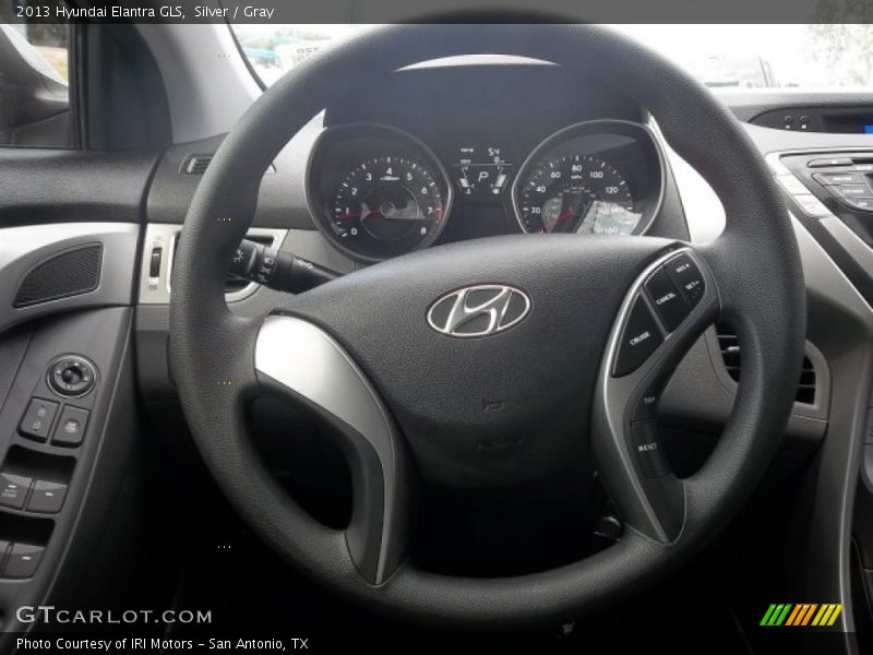 Silver / Gray 2013 Hyundai Elantra GLS