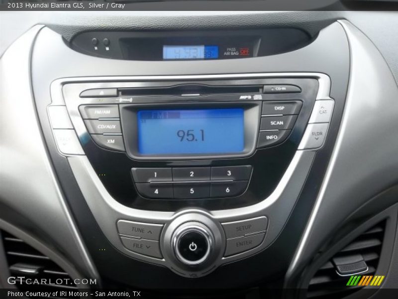 Silver / Gray 2013 Hyundai Elantra GLS