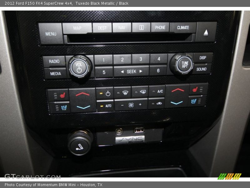 Tuxedo Black Metallic / Black 2012 Ford F150 FX4 SuperCrew 4x4