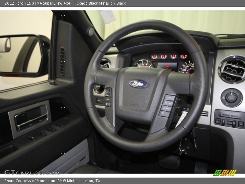 Tuxedo Black Metallic / Black 2012 Ford F150 FX4 SuperCrew 4x4