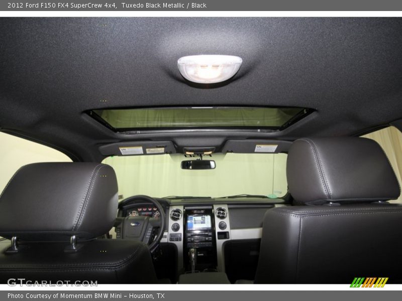 Tuxedo Black Metallic / Black 2012 Ford F150 FX4 SuperCrew 4x4