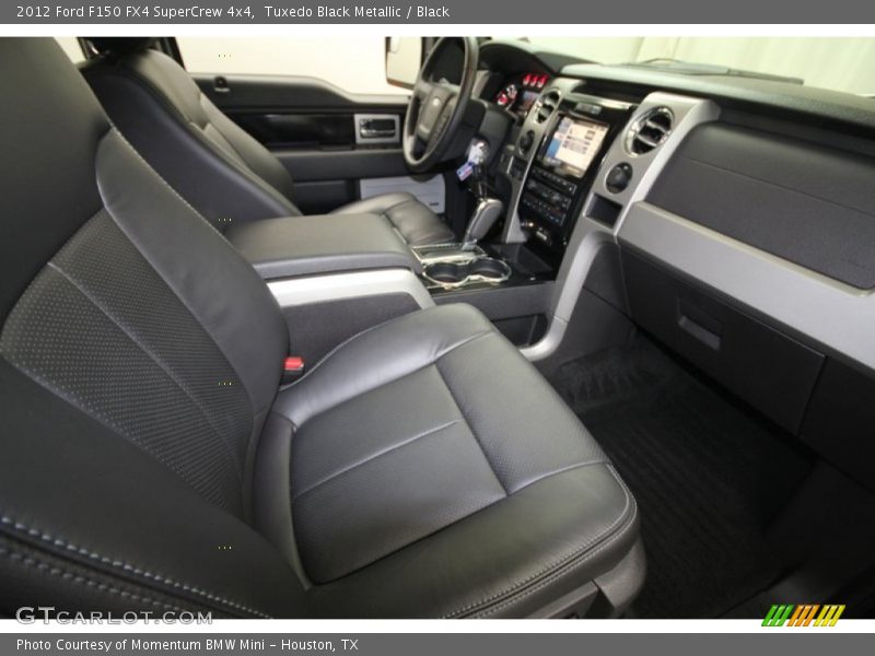 Tuxedo Black Metallic / Black 2012 Ford F150 FX4 SuperCrew 4x4