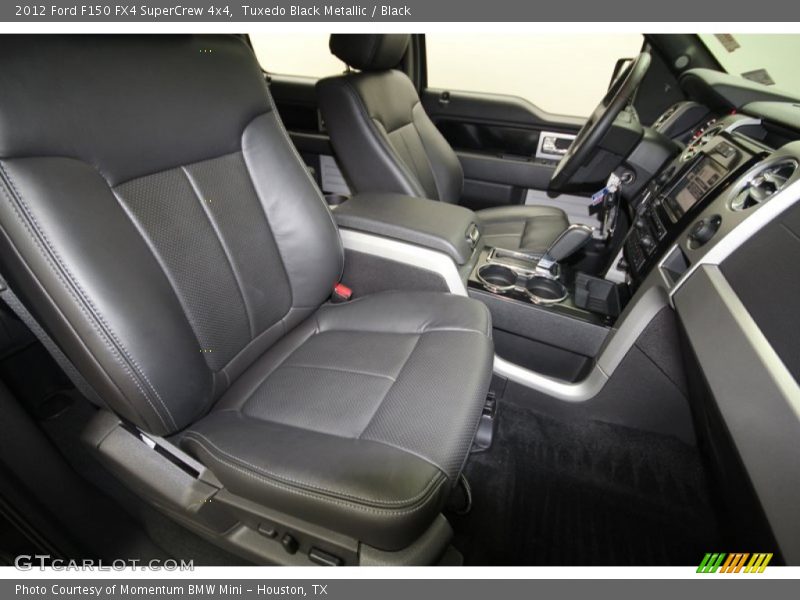 Tuxedo Black Metallic / Black 2012 Ford F150 FX4 SuperCrew 4x4