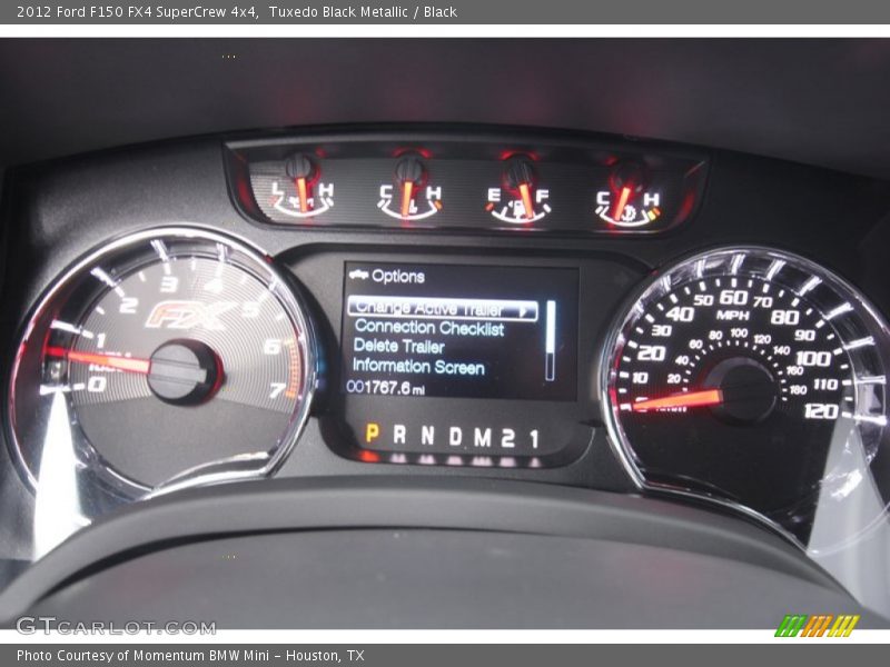 Tuxedo Black Metallic / Black 2012 Ford F150 FX4 SuperCrew 4x4