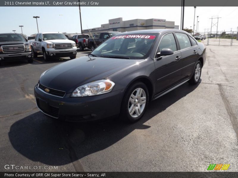 Cyber Gray Metallic / Gray 2011 Chevrolet Impala LT