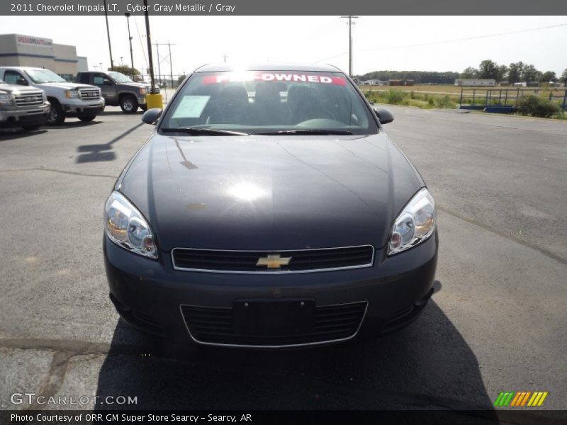 Cyber Gray Metallic / Gray 2011 Chevrolet Impala LT