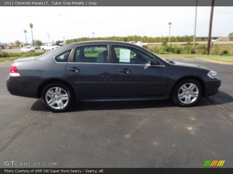 Cyber Gray Metallic / Gray 2011 Chevrolet Impala LT