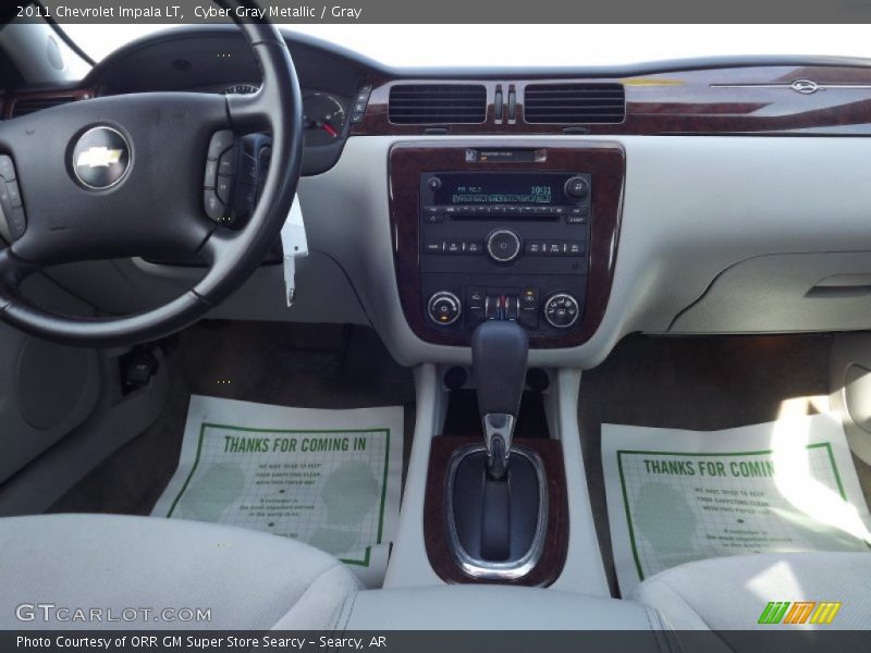 Cyber Gray Metallic / Gray 2011 Chevrolet Impala LT