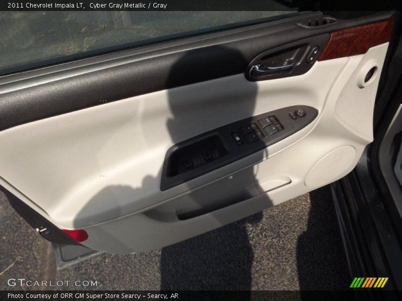 Cyber Gray Metallic / Gray 2011 Chevrolet Impala LT