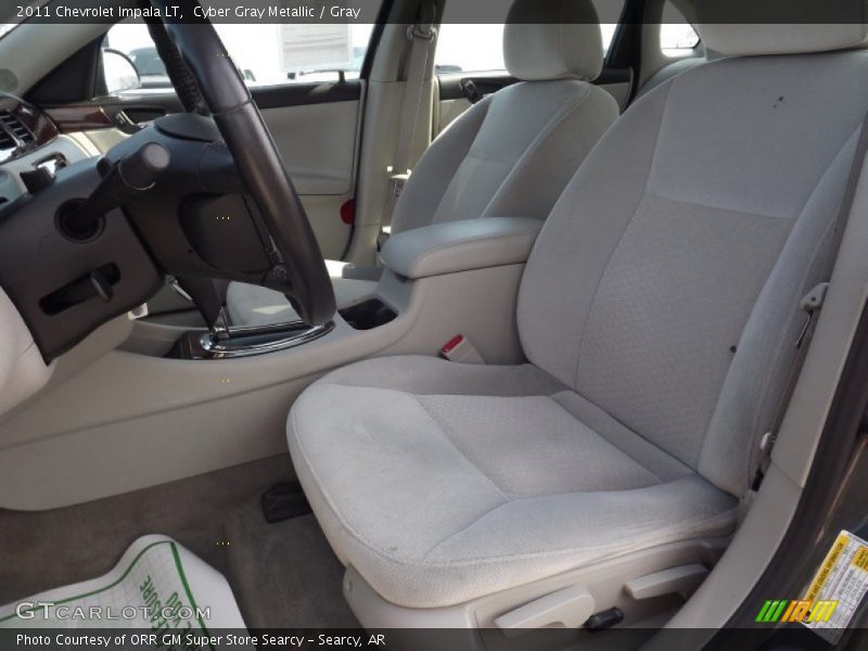Cyber Gray Metallic / Gray 2011 Chevrolet Impala LT