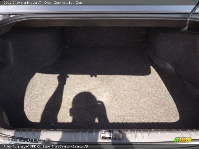 Cyber Gray Metallic / Gray 2011 Chevrolet Impala LT