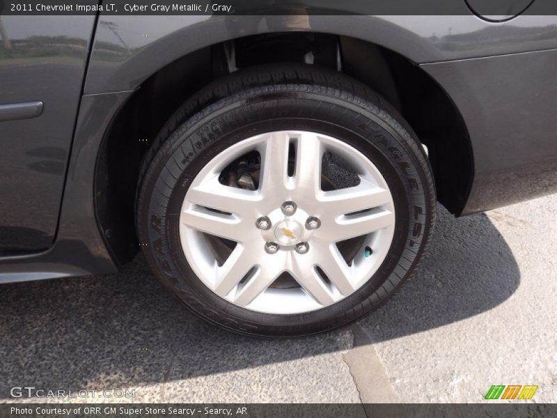 Cyber Gray Metallic / Gray 2011 Chevrolet Impala LT