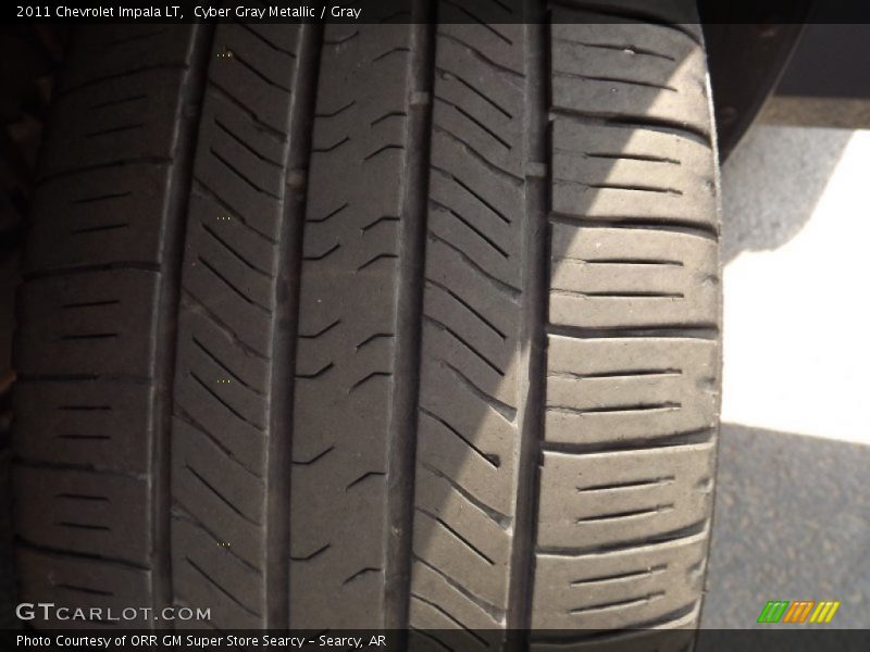 Cyber Gray Metallic / Gray 2011 Chevrolet Impala LT