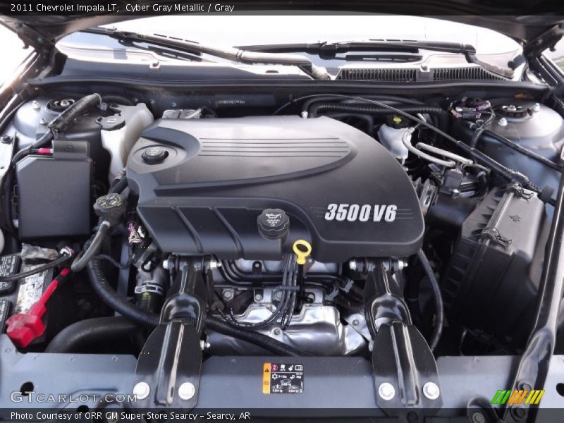 Cyber Gray Metallic / Gray 2011 Chevrolet Impala LT