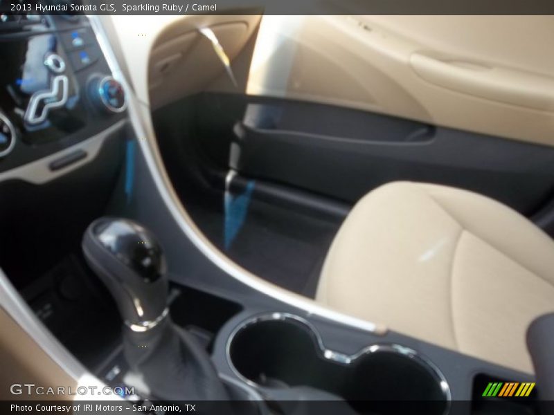 Sparkling Ruby / Camel 2013 Hyundai Sonata GLS