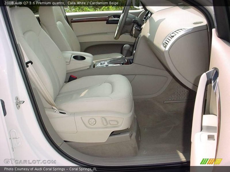 Calla White / Cardamom Beige 2008 Audi Q7 3.6 Premium quattro