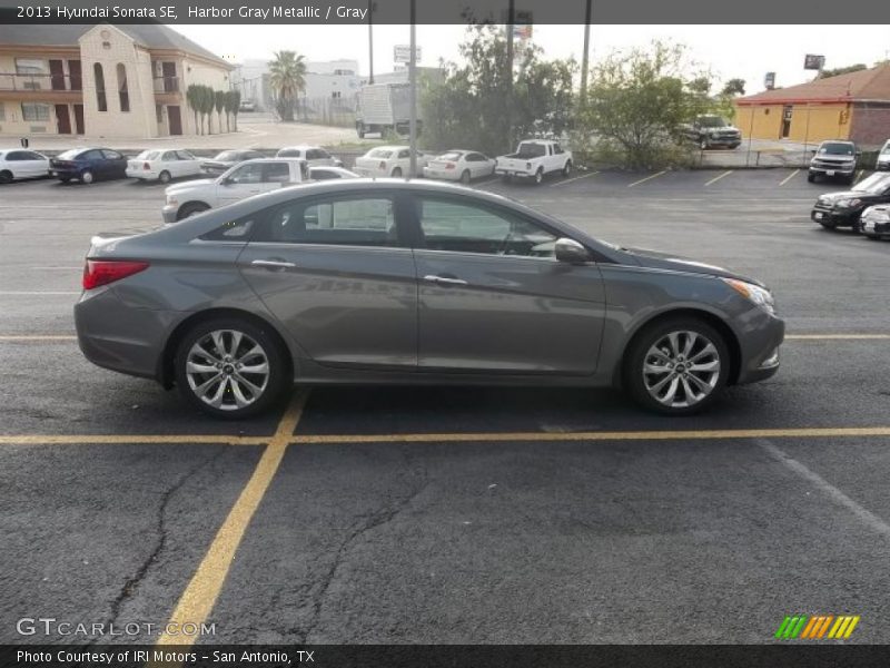 Harbor Gray Metallic / Gray 2013 Hyundai Sonata SE