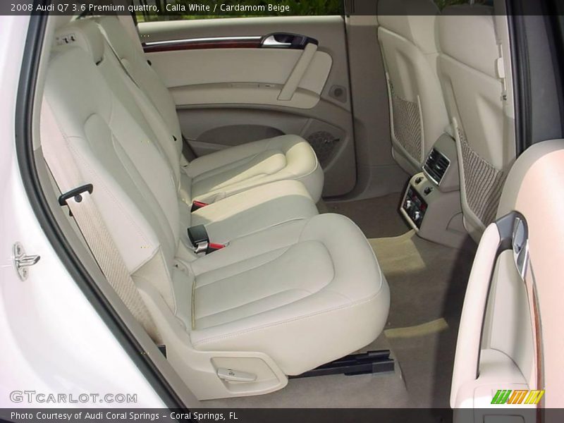 Calla White / Cardamom Beige 2008 Audi Q7 3.6 Premium quattro