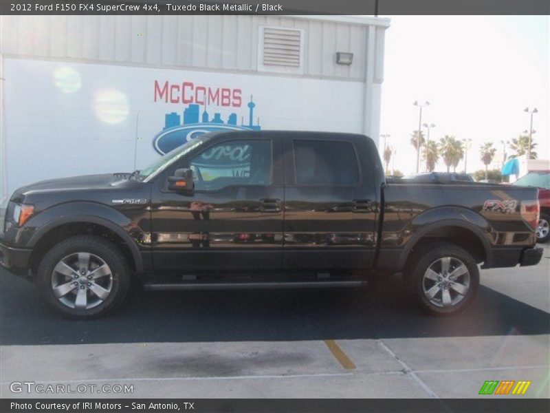 Tuxedo Black Metallic / Black 2012 Ford F150 FX4 SuperCrew 4x4