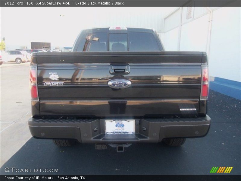 Tuxedo Black Metallic / Black 2012 Ford F150 FX4 SuperCrew 4x4