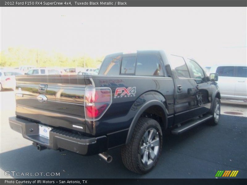 Tuxedo Black Metallic / Black 2012 Ford F150 FX4 SuperCrew 4x4