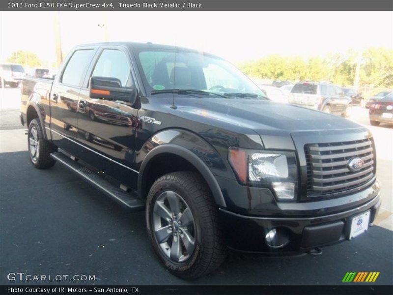 Tuxedo Black Metallic / Black 2012 Ford F150 FX4 SuperCrew 4x4