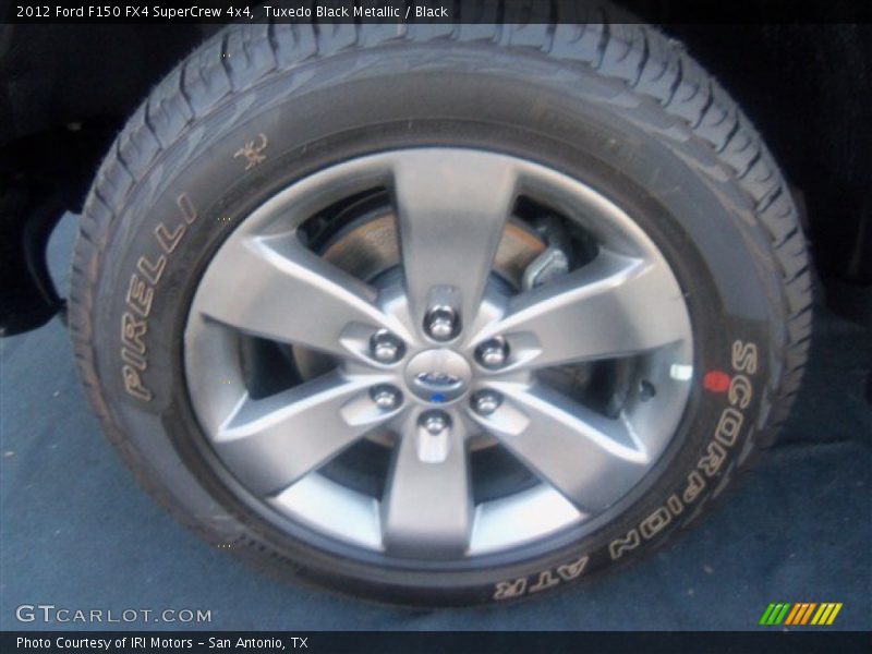 Tuxedo Black Metallic / Black 2012 Ford F150 FX4 SuperCrew 4x4