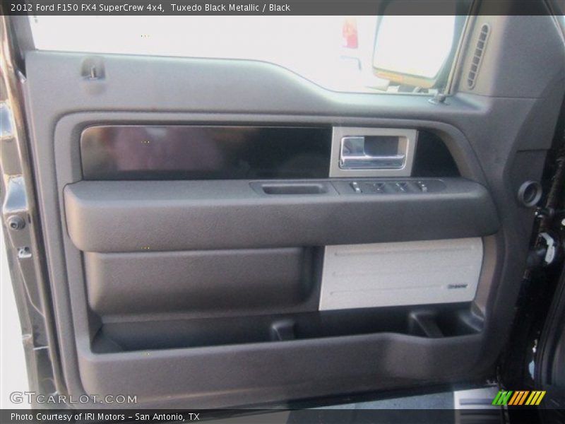 Tuxedo Black Metallic / Black 2012 Ford F150 FX4 SuperCrew 4x4