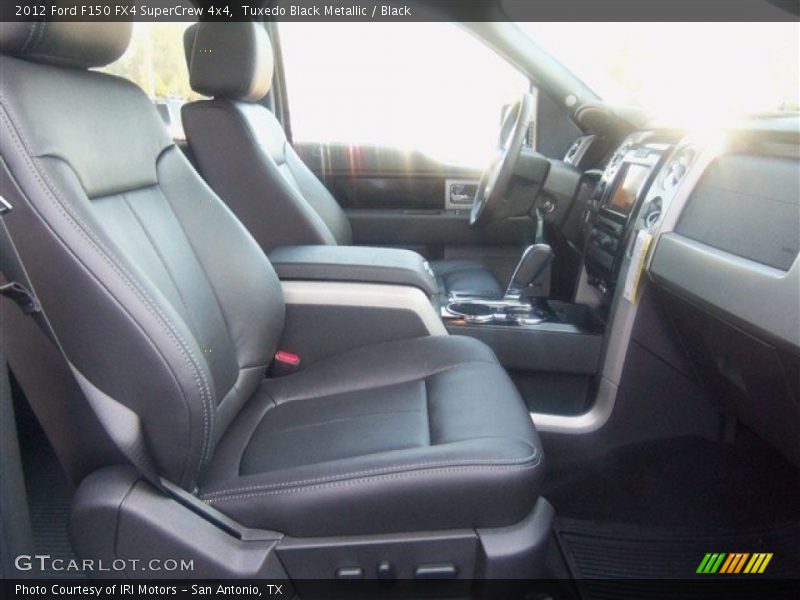 Tuxedo Black Metallic / Black 2012 Ford F150 FX4 SuperCrew 4x4