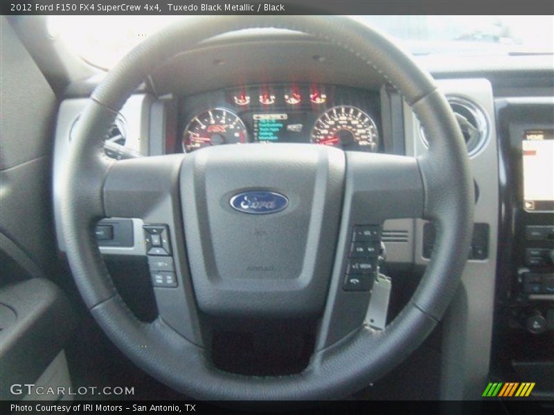 Tuxedo Black Metallic / Black 2012 Ford F150 FX4 SuperCrew 4x4