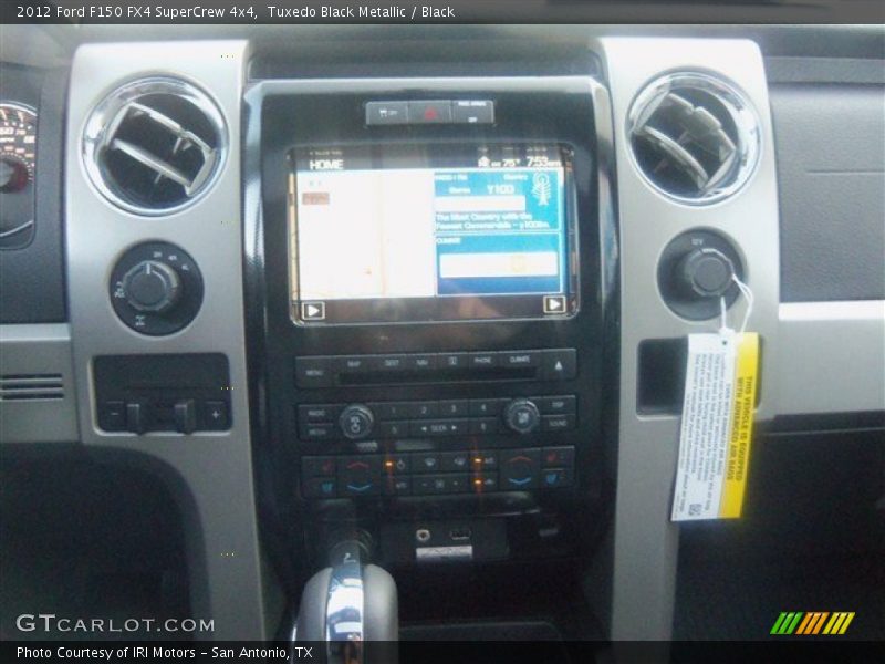 Tuxedo Black Metallic / Black 2012 Ford F150 FX4 SuperCrew 4x4