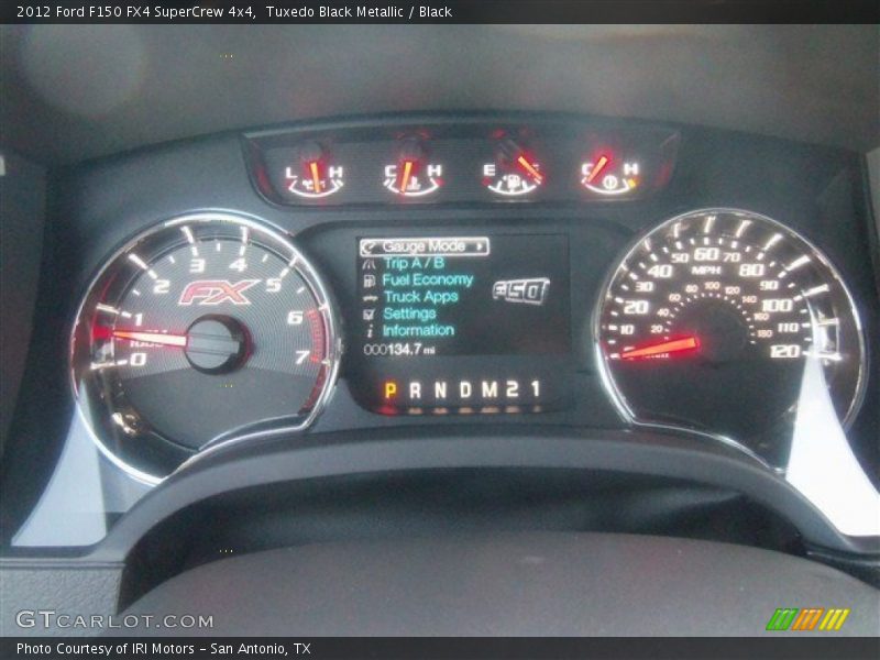 Tuxedo Black Metallic / Black 2012 Ford F150 FX4 SuperCrew 4x4