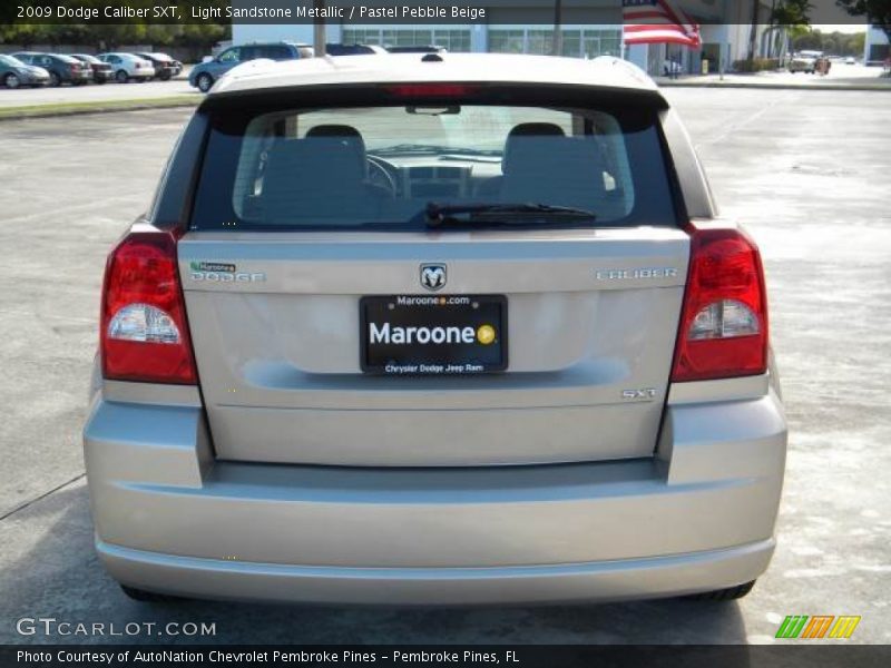 Light Sandstone Metallic / Pastel Pebble Beige 2009 Dodge Caliber SXT