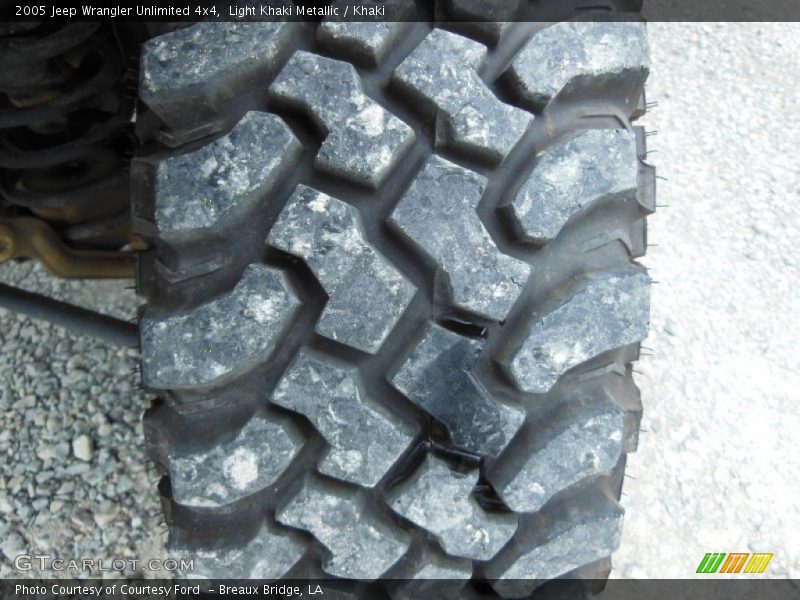 Light Khaki Metallic / Khaki 2005 Jeep Wrangler Unlimited 4x4