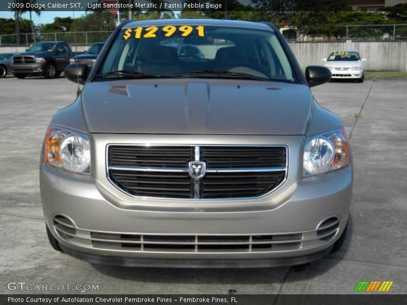 Light Sandstone Metallic / Pastel Pebble Beige 2009 Dodge Caliber SXT