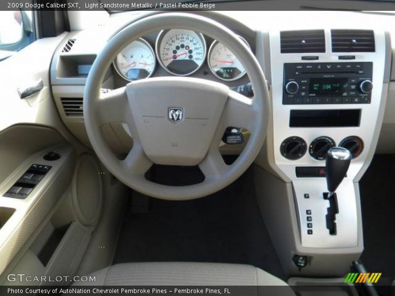 Light Sandstone Metallic / Pastel Pebble Beige 2009 Dodge Caliber SXT