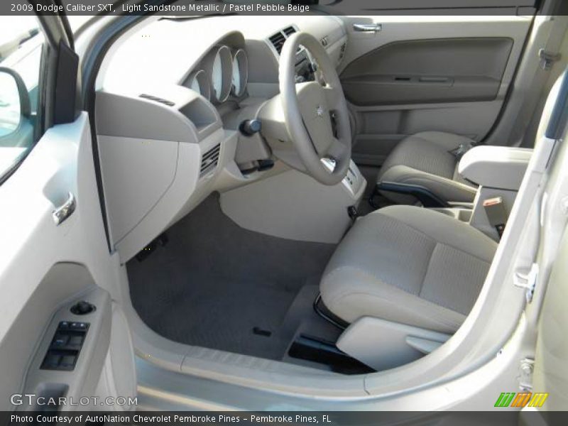 Light Sandstone Metallic / Pastel Pebble Beige 2009 Dodge Caliber SXT