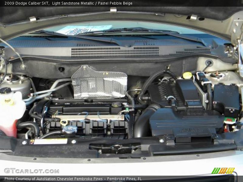 Light Sandstone Metallic / Pastel Pebble Beige 2009 Dodge Caliber SXT