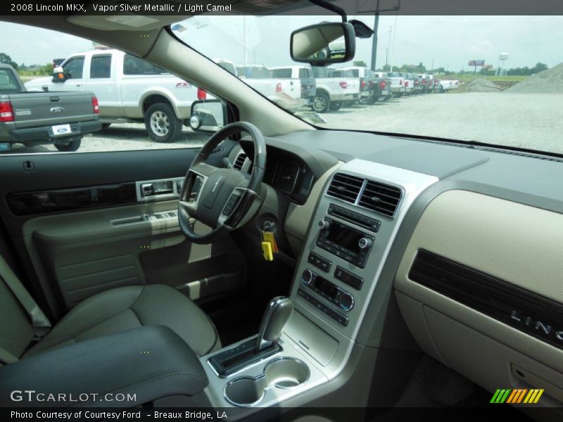 Vapor Silver Metallic / Light Camel 2008 Lincoln MKX